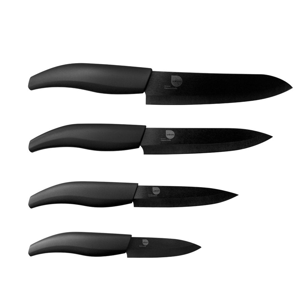 HIP Ceramic Knives Set Kitchen Knife Cutlery (AVAL: 3' 4' 5' 6' 6.5')
