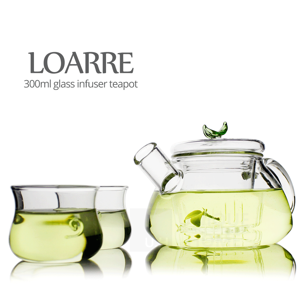 Glass Teapot with Infuser and Lid 300ml - Loarre