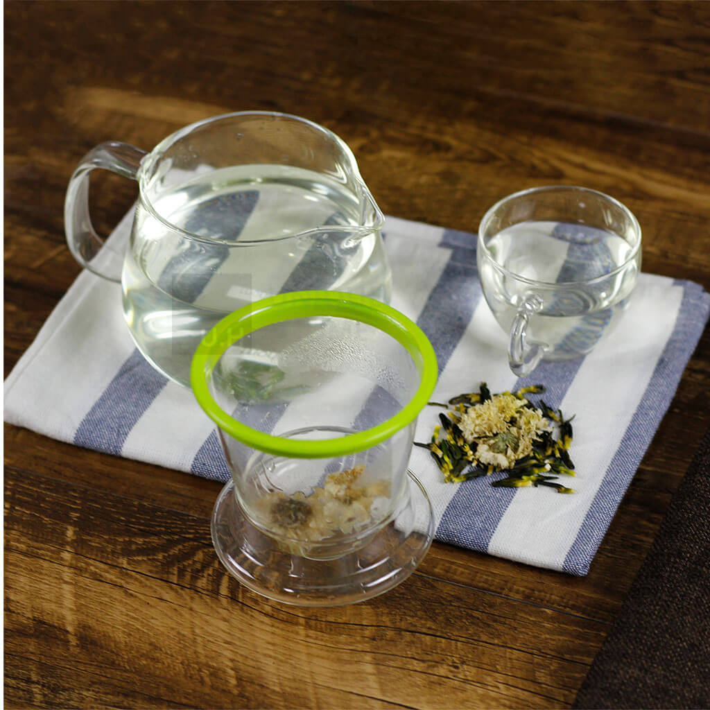 Glass Teapot with Infuser and Lid 400ml - Lucera