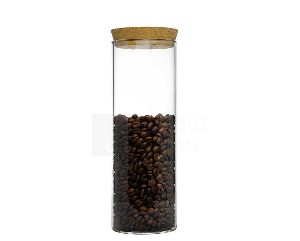 Glass Jar with Cork Lid 1100ml - Petrela